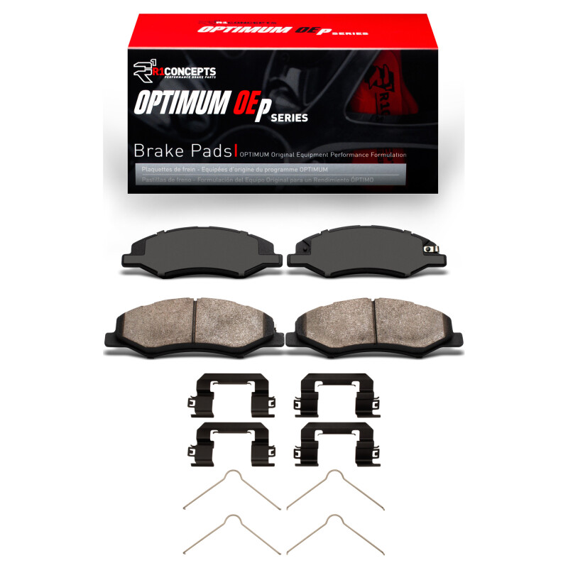 Honda Odyssey Brake Pads - Front - R1 Concepts - Optimum OE - `18-`25